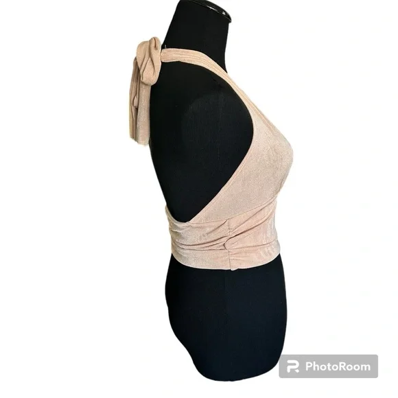 Caution To The Wind | Halter top | Women’s Size Large - Picture 2 of 6